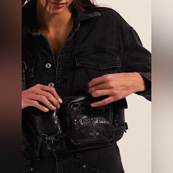 Free People We The Free Studded Little Rivers Sling - Picture 5 of 11